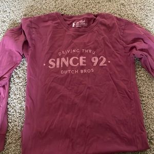 1992 dutch maroon long sleeve shirt!!💜